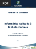  Informática Aplicada a Biblioteconomia