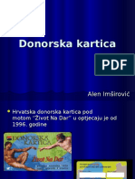 Donorska Kartica