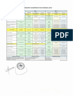 Calendario Académico Multimodal 2017