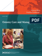Guideline RNAO Ostomy Care Management