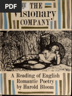 The Visionary Company A Reading of English Romanti