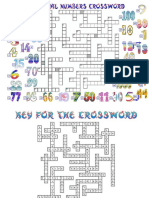 Cardinal Numbers Crossword