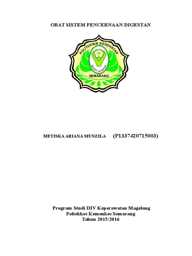 Obat Digestan untuk Sistem Pencernaan | PDF