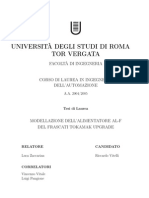 Modellazione dell'alimentatore AL/F del Frascati Tokamak Upgrade