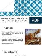 Materialismo Histórico y Dialéctico (Marxismo)