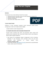 Minggu - 8 - Analisis Terrain Pada ArcGIS