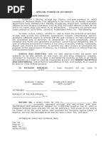 SPA - prc id | Power Of Attorney | Identity Document