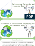 Introduction To Environmental Engineering and Environmental Safety