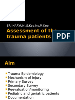 Assessment of The Trauma Patients