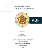 Proposal Kerja Praktek: Jurusan Teknik Mesin Dan Industri Fakultas Teknik Universitas Gadjah Mada Yogyakarta 2011