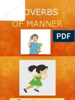 Adverbsof Manner Y4