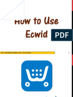 How To Use Ecwid To Make An Online Store On Facebook Page - Jayvee Cochingco - The Virtual Master
