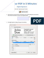 Sign Your PDF in 5 Minutes: Digital Signature