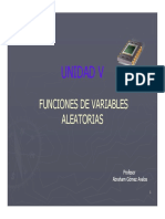 Curso de Prob y Est Unidad V