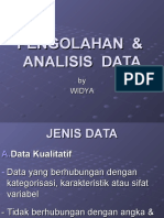 Pengolahan Analisis Data
