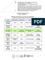 Calendario Amissi Del Piovego 2017