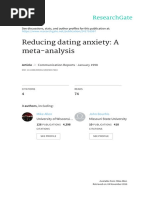 1998Reducing Dating Anxiety- A Meta-Analysis