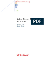 Siebel Object Types Reference: March 2008