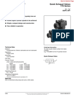 Quick Exhaust Valves T70 Series: " " BSPP, NPT