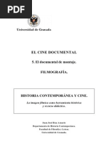 Cine Documental 5 Montaje