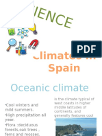 Climate in Spain