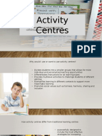 Activity Centre Presentation