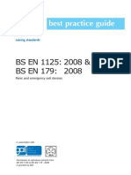 Best Practice Guide: BS EN 1125: 2008 & BS EN 179: 2008