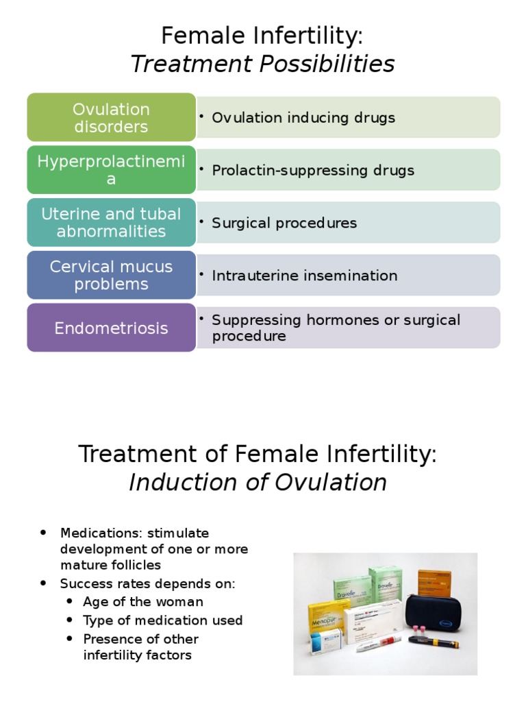 Female Infertility Treatment Options | PDF | Infertility | In Vitro ...
