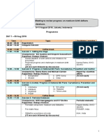 Programme-Regional Network Meeting