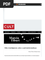 Revista Cult MARCIA TIBURI