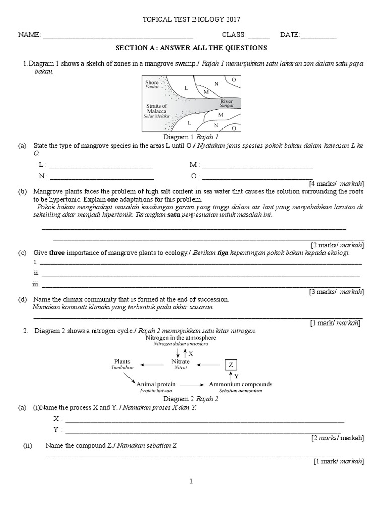 Topical Test Chapter 8 & 9 | PDF | Technology & Engineering