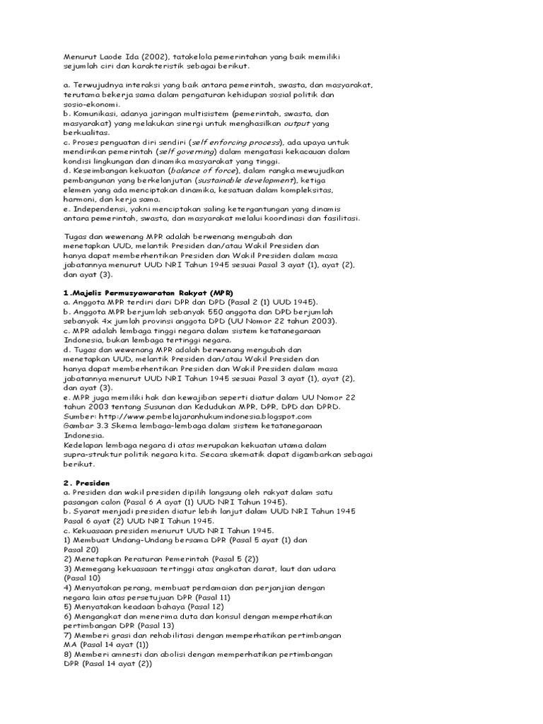 Menurut Laode Ida Pdf
