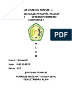 Analisis Kadar Pyrantel Pamoat