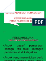 Aspek Pasar Dan Pemasaran