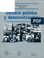 Lechner Norbert compilador - Cultura política y democratización.pdf