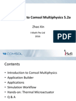 Introduction To COMSOL Multiphysics