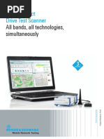 All Bands, All Technologies, Simultaneously: R&S®Tsme Ultracompact Drive Test Scanner