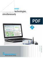 All Bands, All Technologies, Simultaneously: R&S®Tsme Ultracompact Drive Test Scanner