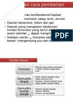 Dosis Dan Cara Pemberian