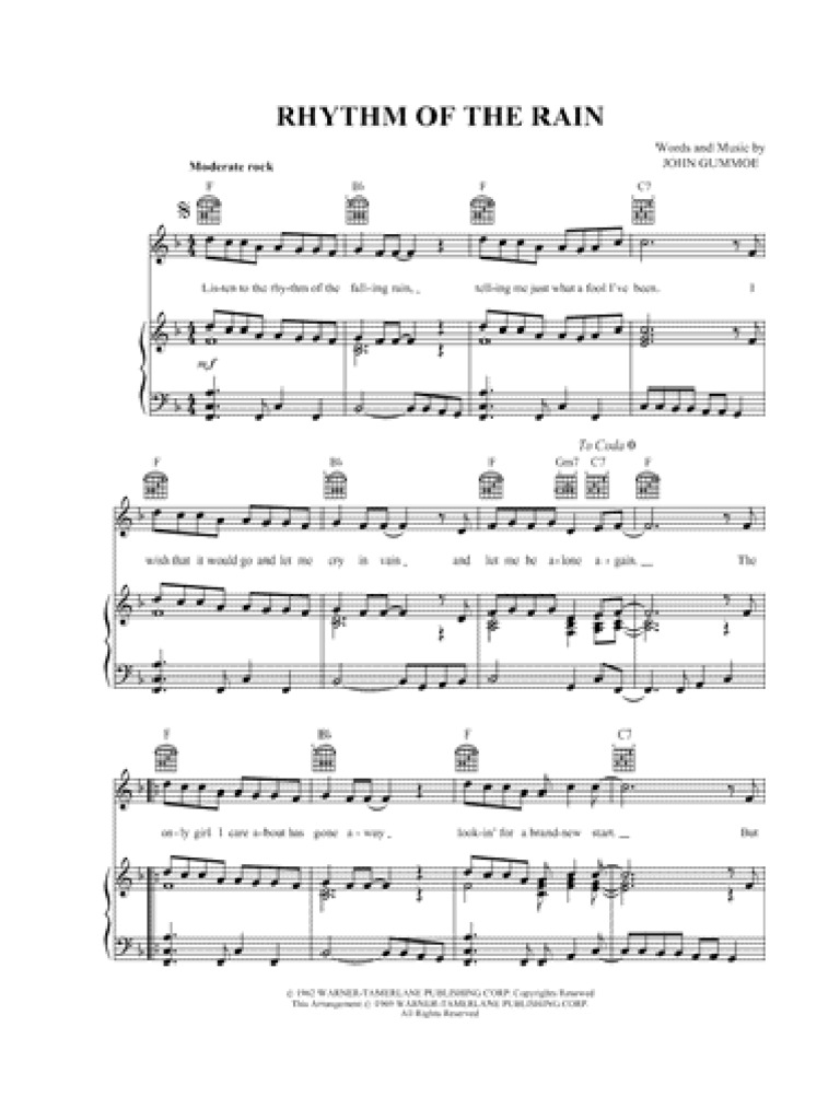 Rhythm of The Rain PDF