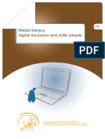 Media Literacy, Digital Exclusion and Older People