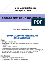 Abordagem Comportamental Tga