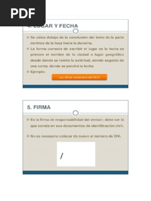 Conceptos Lugar Y Fecha Firma