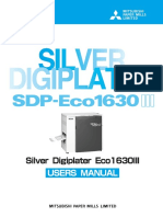 Users Manual SDP-Eco 1630III - GB PDF