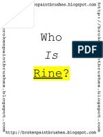 Who Rine?