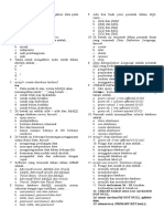 Soal TKJ XI Web Database