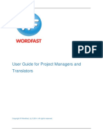 Wordfast Pro User Guide 3.4.1