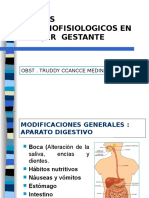 CLASE 4 - MODIFICACIONES EN EL EMBARAZO Digestivo