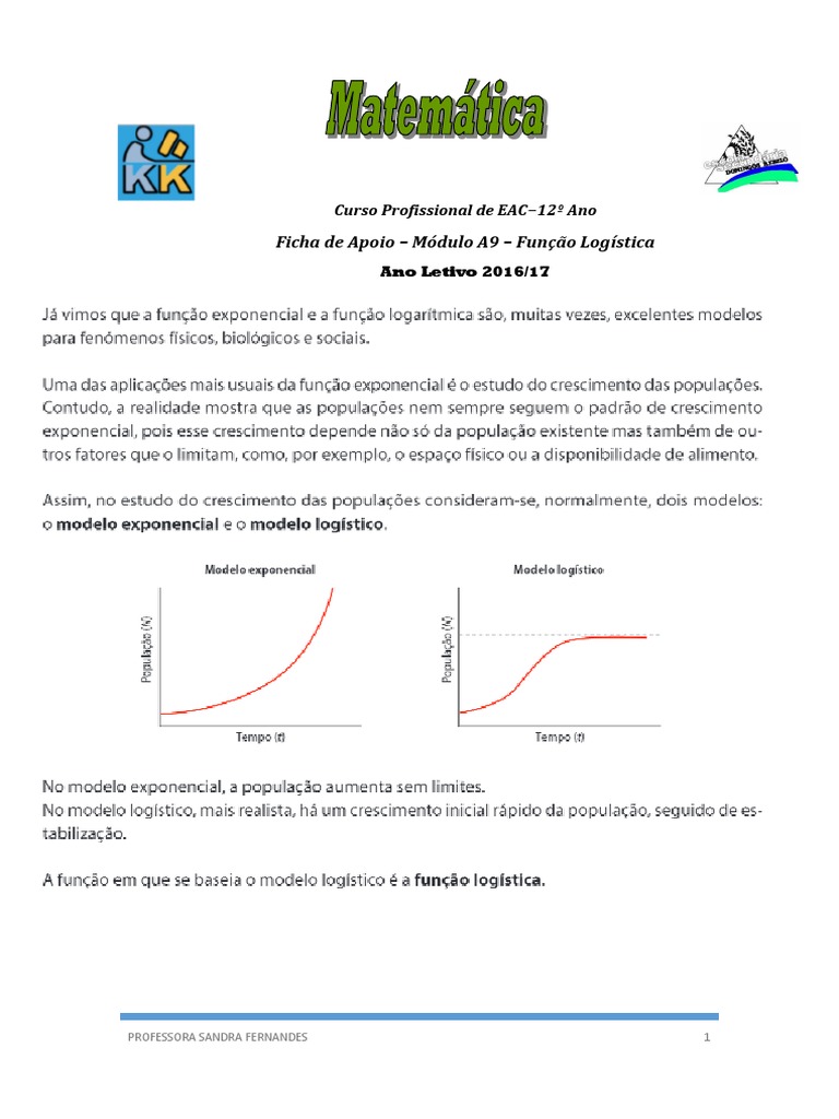 Função Logística - Módulo A9 | PDF
