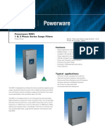 Powerware Msfi 1 & 3 Phase Series Surge Filters